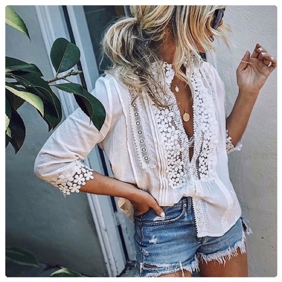 POL Tops - *4th RE-STOCK* AUTHENTIC Infamous POL Lace Top